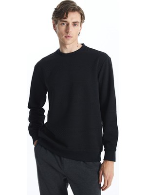 Lc Waikiki Yeni Sezon Bisiklet Yaka Uzun Kollu Erkek Sweatshirt