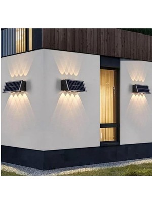 Cata CT-8010 20W Günışığı Kos Solar LED Aplik Günışığı Dış Mekan (CT-8010 G )