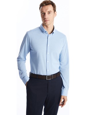 Lc Waikiki Yeni Sezon Slim Fit Uzun Kollu Oxford Erkek Gömlek