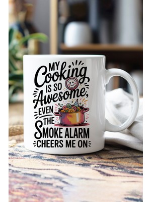 My Cooking Is So Awesome Baskılı Hediyelik Kupa Bardak