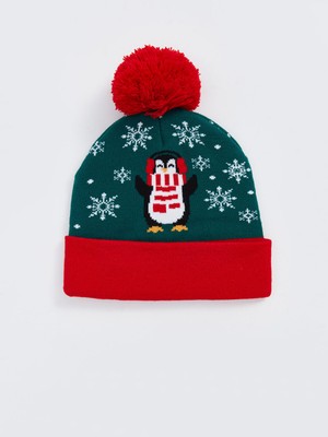 Lc Waikiki Yeni Sezon Yılbaşı Temalı Erkek Çocuk Bere