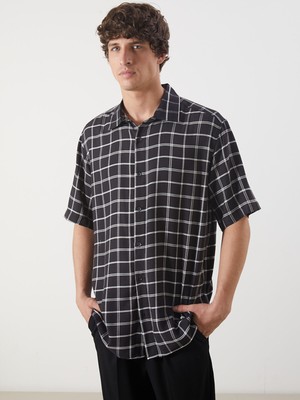 Lc Waikiki Yeni Sezon Regular Fit Kısa Kollu Ekose Erkek Gömlek