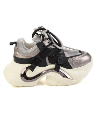 Siyah Leather Kadın Sneaker K01480005303