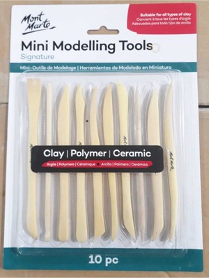 Mini Ling Tools Seramik Başlangıç Ebeşuar Seti 10 Lu Paket