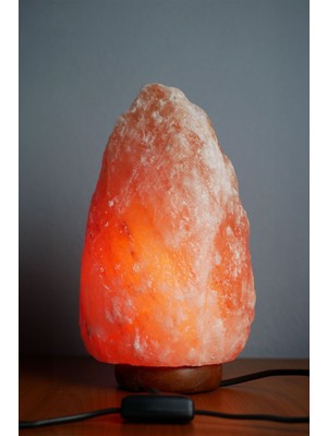 Doğal Himalaya Tuz Lambası, 3-4 Kg, Sağlık ve Dekorasyon Için Güzel Bir Seçim