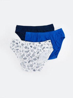 Lc Waikiki Yeni Sezon Baskılı Erkek Çocuk Külot 3'lü