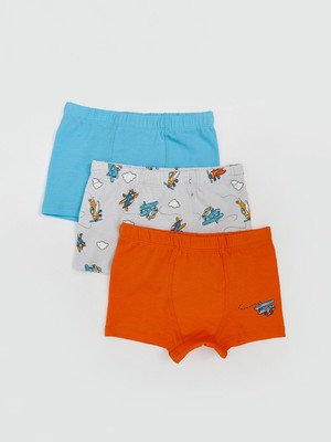 Lc Waikiki Yeni Sezon Beli Lastikli Penye Erkek Çocuk Boxer 3'lü