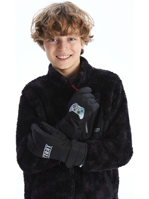 Lc Waikiki Yeni Sezon Baskılı Erkek Çocuk Kar Eldiveni