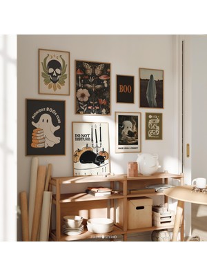Kasvetli Eklektik Cadılar Bayramı 8'li Set Sanat