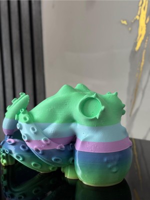 3D Ahtapot Şişe Tutucu, Eğlenceli ve Renkli Tasarım