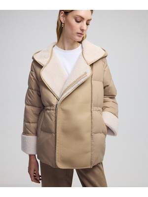 Colorblock Şişme Mont IW6240012212003