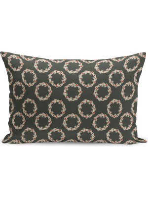 Yılbaşı Serisi Çift Tarafı Dijital Baskılı Kırlent Kılıfı (Christmas Noel Cushion Cover)