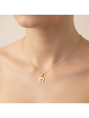 TabiTela 8 ayar altın kolye ucu B&R GM10421 0.5 gr