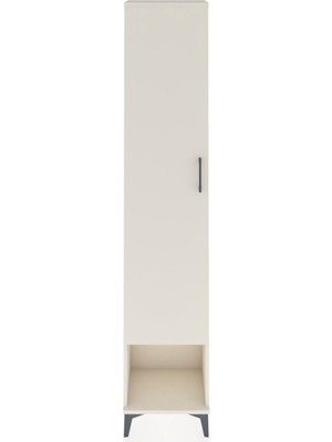 Arges Dolap 5 Raflı Tek Kapaklı 44X30X221 Aytaşı-Aytaşı
