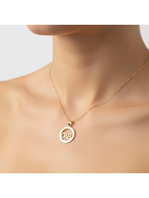 TabiTela 8 ayar altın kolye ucu B&O GM10385 1 gr