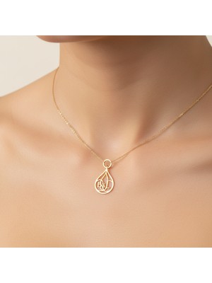 Tabitela 8 Ayar Altın Kolye Ucu B&l GM10350 0.5 gr