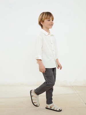 Lc Waikiki Yeni Sezon Beli Lastikli Keten Erkek Çocuk Pantolon