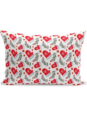 Yılbaşı Serisi Çift Tarafı Dijital Baskılı Kırlent Kılıfı (Christmas Noel Cushion Cover)