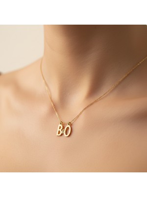 TabiTela 8 ayar altın kolye ucu B&O GM10377 1 gr