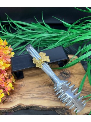 Esbeycam Gold Gümüş Şık ve Kullanışlı Maşa