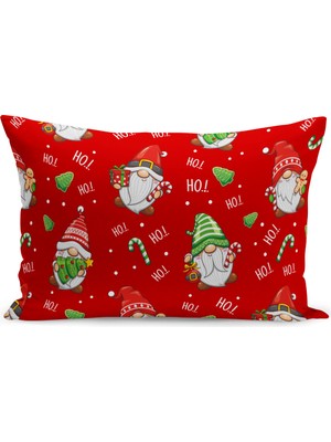 Yılbaşı Serisi Çift Tarafı Dijital Baskılı Kırlent Kılıfı (Christmas Noel Cushion Cover)