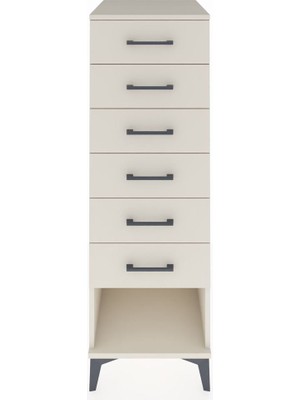 Kronos Dolap 6 Çekmeceli 44X59X134 Aytaşı-Aytaşı