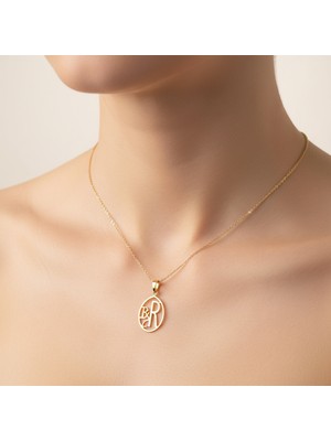 TabiTela 8 ayar altın kolye ucu B&R GM10423 1 gr