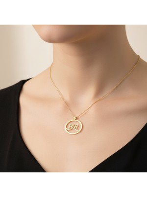 TabiTela 8 ayar altın kolye ucu B&R GM10418 0.5 gr