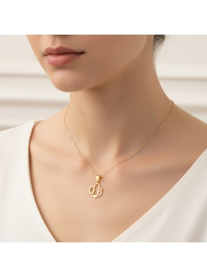 TabiTela 8 ayar altın kolye ucu B&Q GM10407 0.5 gr