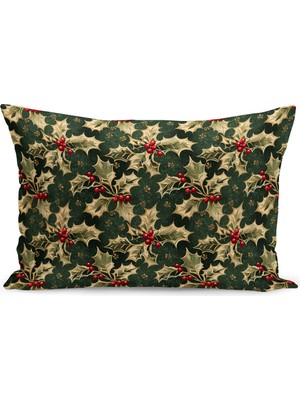 Yılbaşı Serisi Çift Tarafı Dijital Baskılı Kırlent Kılıfı (Christmas Noel Cushion Cover)