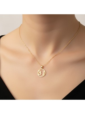 TabiTela 14 ayar altın kolye ucu B&J GM10315 1 gr