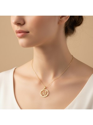 TabiTela 14 ayar altın kolye ucu B&K GM10332 0.5 gr