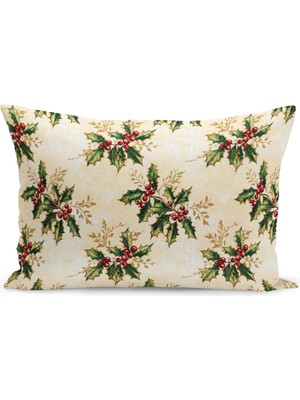 Yılbaşı Serisi Çift Tarafı Dijital Baskılı Kırlent Kılıfı (Christmas Noel Cushion Cover)