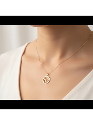 Tabitela 14 Ayar Altın Kolye Ucu B&z GM10545 0.5 gr