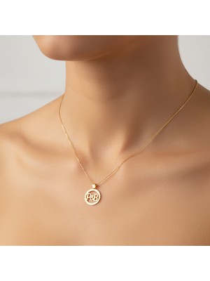 TabiTela 8 ayar altın kolye ucu B&P GM10392 0.5 gr