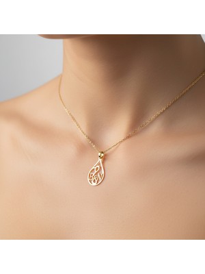 Tabitela 14 Ayar Altın Kolye Ucu B&n GM10368 0.5 gr