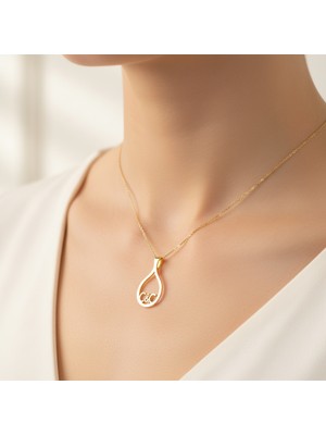 TabiTela 8 ayar altın kolye ucu C&C GM10551 0.5 gr