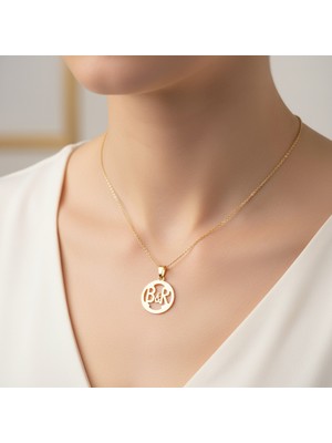 TabiTela 8 ayar altın kolye ucu B&R GM10409 1 gr