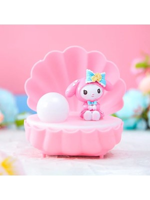 Çok Renkli Mini Istiridye Tasarımlı Gece Lambası, Rüya Gibi Işıklandırma