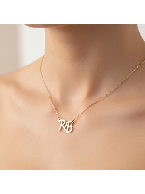 Tabitela 14 Ayar Altın Kolye Ucu B&r GM10412 0.5 gr