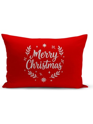 Yılbaşı Serisi Çift Tarafı Dijital Baskılı Kırlent Kılıfı (Christmas Noel Cushion Cover)