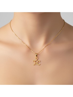 TabiTela 8 ayar altın kolye ucu C&F GM10591 1 gr