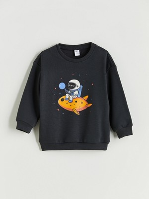 Lc Waikiki Yeni Sezon Bisiklet Yaka Erkek Çocuk Sweatshirt