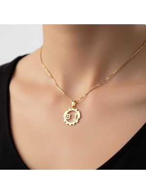 TabiTela 8 ayar altın kolye ucu B&J GM10324 0.5 gr