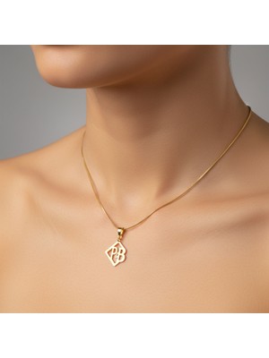 TabiTela 8 ayar altın kolye ucu B&P GM10397 1 gr