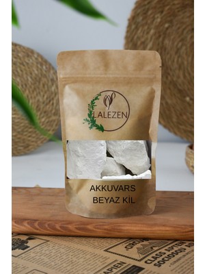 Lalezen Akkuvars Kil 100 gr - Beyaz Kesek Tebeşir Kil