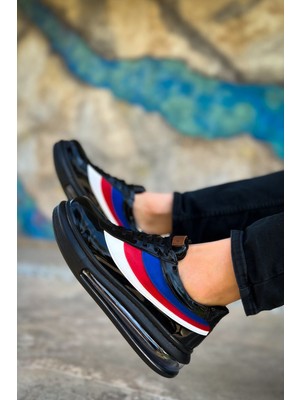 ZRC171 - Air Taban Bağcıklı Erkek Spor Ayakkabı Siyah