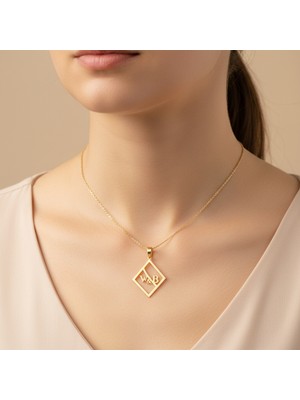 Tabitela 8 Ayar Altın Kolye Ucu B&w GM10496 1 gr