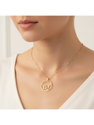 TabiTela 8 ayar altın kolye ucu B&J GM10316 1 gr