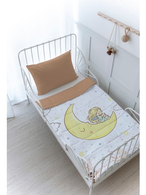 Organik Baskılı Bebek (100X150 Cm) Yorgan Seti  - Iconic Serisi - Dream Big